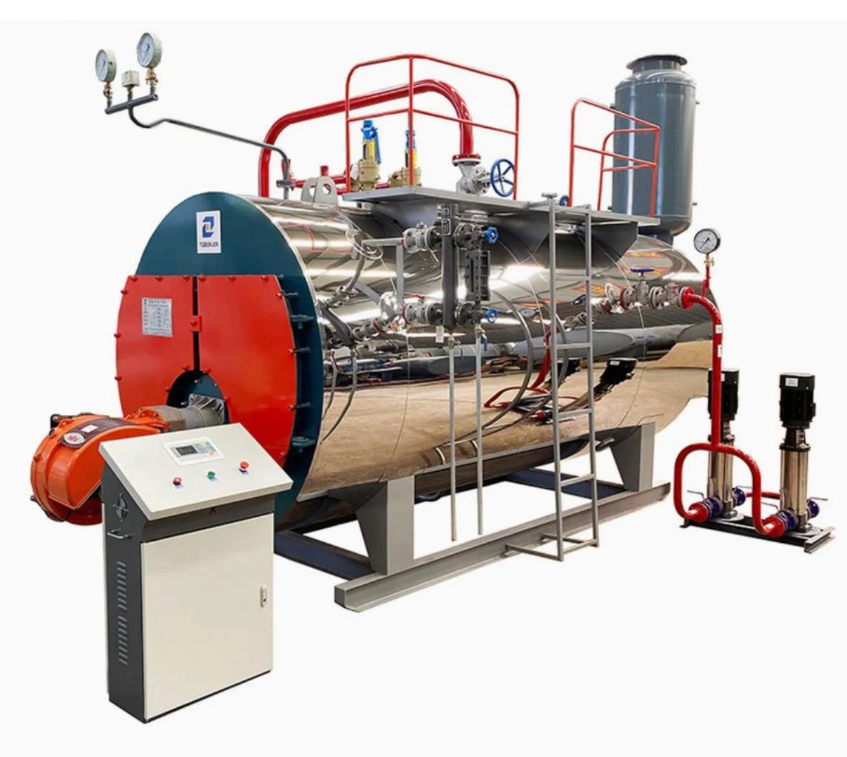 Steam boilers for corrugation machines